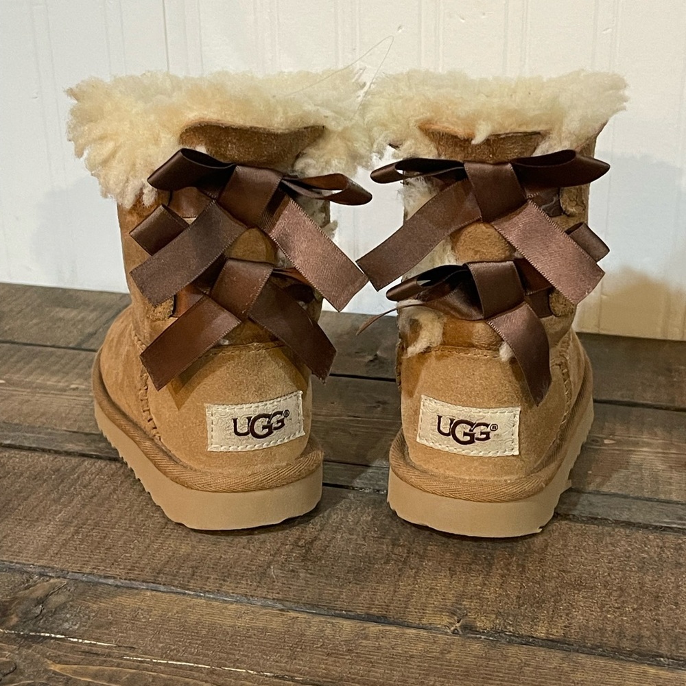 Ugg Toddlers Bailey Bow II Boot - Chestnut
